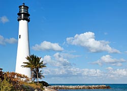 Cape Florida Lighthouse in Key Biscayne