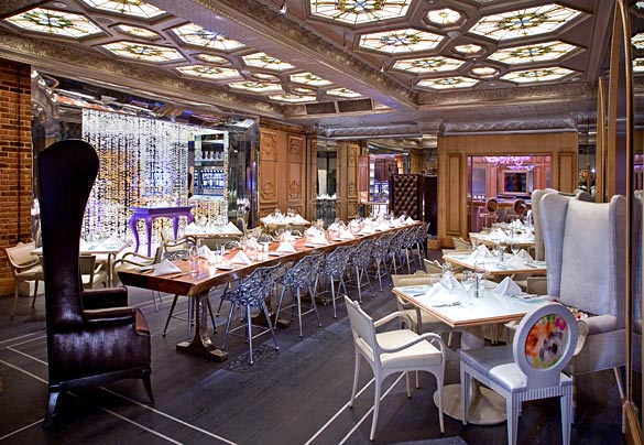 Back Dining Room & Sommelier Station The Forge Miami Beach